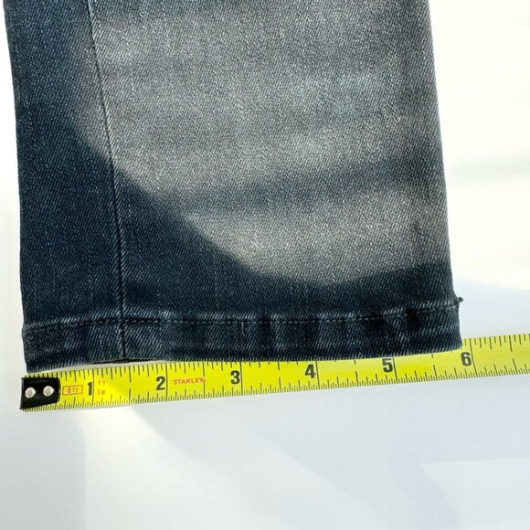 Tristan Black Jeans Slim Urban Straight Silhouette Size 12 - Picture 9 of 14